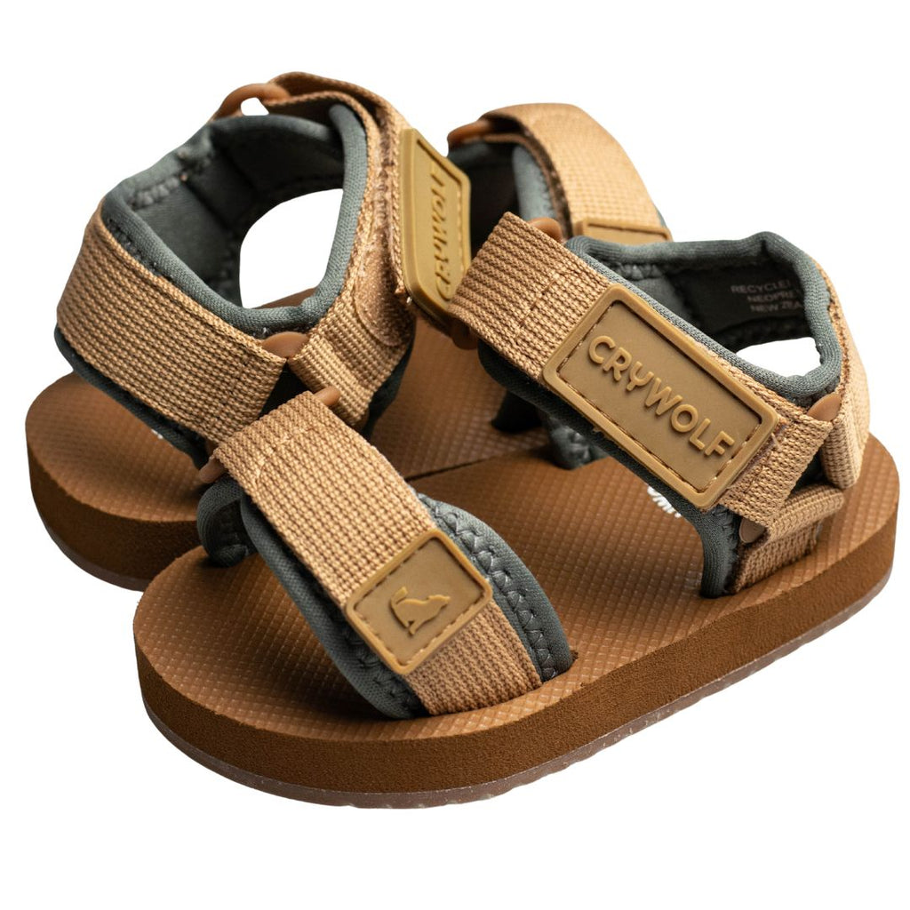 Tan beach sandals hot sale