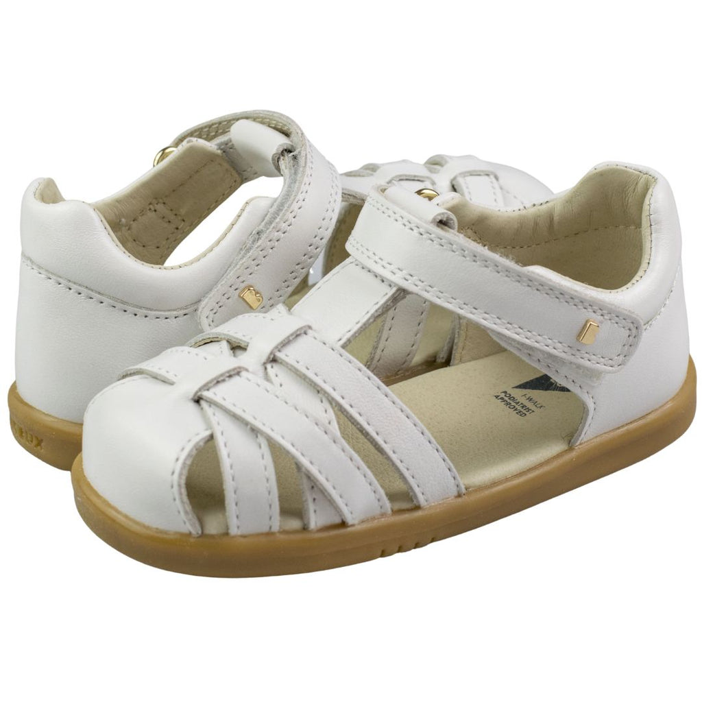 Bobux white outlet sandals